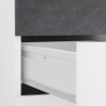 Escritorio oficina 130 x 60 cm ahorra espacio superficie deslizante Sliding L Ardesia Catálogo