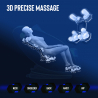 Sillón de masaje profesional eléctrico abatible 3D gravedad cero Anisha 