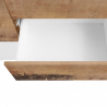 Aparador diseño moderno blanco madera 220 cm 5 puertas 2 cajones New Coro Wide Catálogo