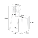 Juego mesa redonda 80 cm beige 2 sillas diseño moderno Gianum 
