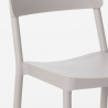 Juego mesa cuadrada 70 x 70 cm negro 2 sillas exterior diseño Regas Dark 