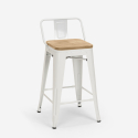 juego bar industrial 4 taburetes mesa alta 60 x 60 mason steel top light 