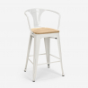 conjunto barra cocina industrial mesa 60 x 60 cm 4 taburetes bruck top light Coste