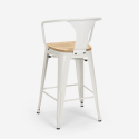 conjunto barra cocina industrial mesa 60 x 60 cm 4 taburetes bruck top light Compra