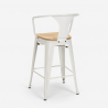 conjunto barra cocina industrial mesa 60 x 60 cm 4 taburetes bruck top light Compra