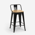conjunto mesa bar 60 x 60 cm diseño industrial 4 taburetes rough white Compra