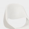 Juego mesa blanca redonda 100 cm diseño escandinavo 4 sillas Midlan Light Características