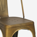 juego mesa comedor industrial 120 x 60 cm 4 sillas vintage lloyd Coste