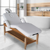 Camilla de masaje de madera fija ajustable multiposiciones 225 cm Massage-pro Venta