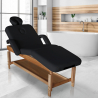 Camilla de masaje de madera fija ajustable multiposiciones 225 cm Massage-pro Catálogo