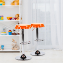 Taburete de cocina y bar con diseño a forma de tapón Dallas Medidas
