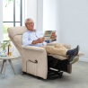 Sillón Relax Reclinable Eléctrico con Sistema Power-Lift Giorgia máximo confort y tecnología avanzada Stock