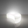Banco luminoso sofá diseño luna moderno exterior jardín Moon Slide Oferta