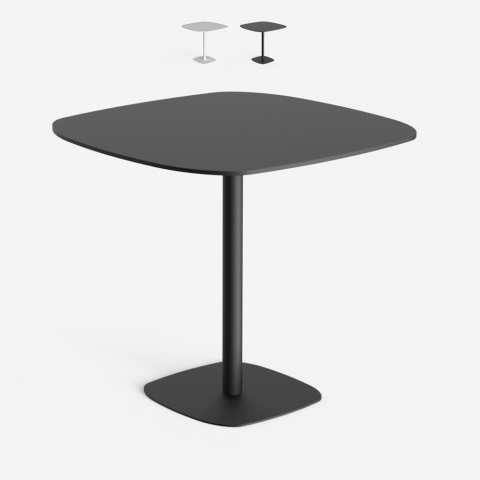 Mesa de comedor diseño moderno 80 x 80 cm cocina bar restaurante Circumdo Promoción