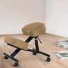 Silla ergonómica de rodillas postural modelo sueco de tejido Balancesteel Lux Stock
