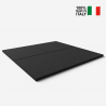 Suelo engomado antigolpes loseta protectora gimnasio 1x1m Fit Square Catálogo