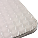 Set mesa cuadrada plegable 70x70cm acero 2 sillas exterior Mores Medidas