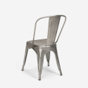 conjunto mesa cuadrada plegable 70x70cm acero 2 sillas vintage magnum Modelo