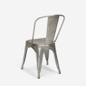 conjunto mesa redonda 70 cm diámetro acero 4 sillas vintage Lix diseño taerium Elección