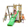 Tobogán escalada columpio niños parque infantil jardín Funny-3 Oferta