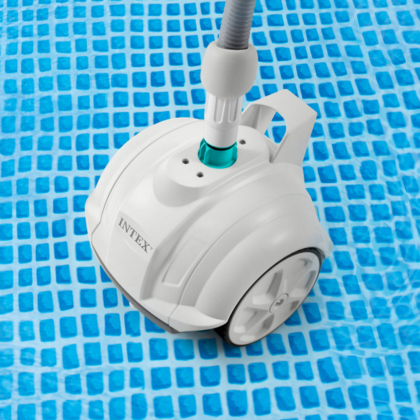 Robot limpiador automático aspirador piscinas elevadas Intex ZX50 Auto Pool Cleaner 28007 Promoción