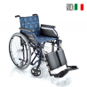 Silla de ruedas personas mayores discapacitados autopropulsada reposapiernas S14 Surace Venta