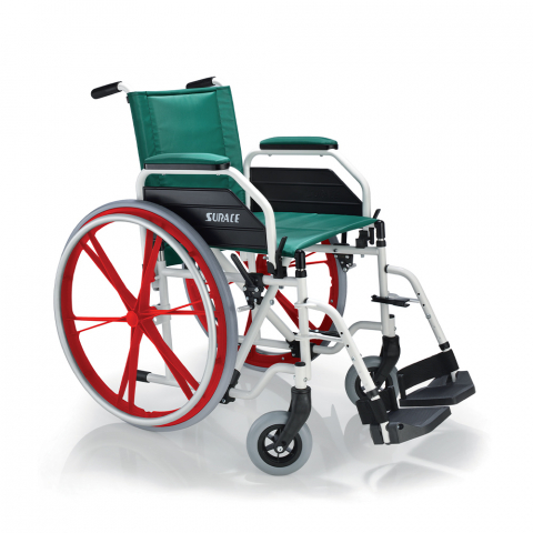 Silla de ruedas autopropulsada personas mayores discapacitados ligera Itala Surace