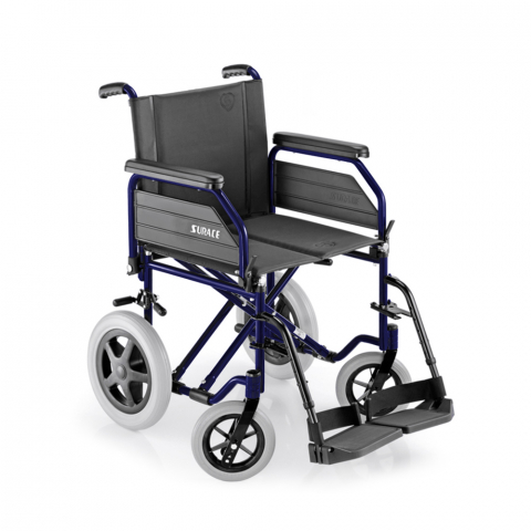 Silla de ruedas de tránsito discapacitados reposapiernas 200 XL Surace