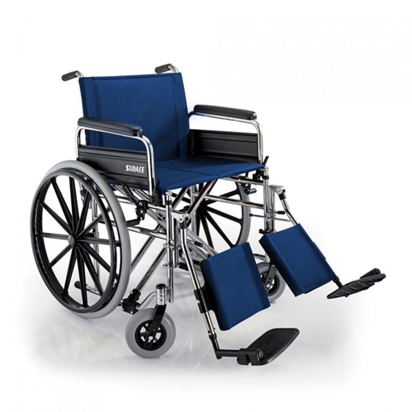 Silla de ruedas bariátrica reposapiernas discapacitados 500 Bariatric Surace Promoción