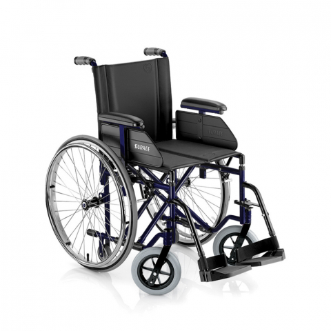 Silla de ruedas personas mayores discapacitados plegable 500 Super Surace