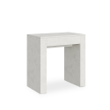 Consola extensible 90 x 47 - 299 cm mesa comedor madera blanca Allin Oferta