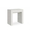 Consola extensible 78 x 47 - 299 cm mesa comedor madera blanca Allin Oferta