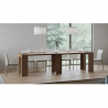 Consola vestíbulo extensible mesa comedor 90 x 47 - 299 cm madera Allin Oak Stock