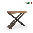 Consola extensible 90 x 40 - 300 cm mesa madera diseño moderno Diago Fir Venta