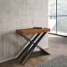 Consola extensible 90 x 40 - 300 cm mesa madera diseño moderno Diago Fir Promoción