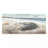 Cuadro paisaje mar naturaleza pintado a mano sobre lienzo 110 x 50 cm Boat Venta