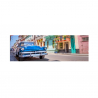 Impresión colores vivos cuadro lienzo plastificado ciudad coche 120 x 40 cm Cuba Venta