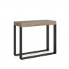 Consola extensible 90 x 40 - 300 cm mesa comedor madera moderna Elettra Oak Oferta