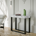 Consola vestíbulo mármol extensible 90 x 40 - 300 cm mesa comedor Elettra Marble Promoción