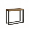 Consola mesa comedor extensible 90 x 40 - 300 cm madera Elettra Fir Oferta