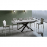 Mesa extensible blanco 90 x 160 - 220 cm cocina comedor Ganty Long White Rebajas