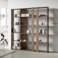 Librería de pared diseño madera moderno 6 estantes casa oficina Kato C Wood Promoción