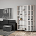 Librería diseño de pared 6 estantes blanco moderno casa oficina Kato E Small Promoción