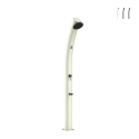 Ducha solar exterior 35lt jardín piscina grifo lavapiés Dafne Promoción