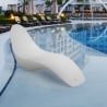 Tumbona jardín sol hamaca piscina diseño blanco Venere Promoción