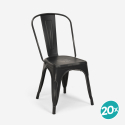 20 sillas diseño industrial metal vintage shabby chic estilo Lix steel old 