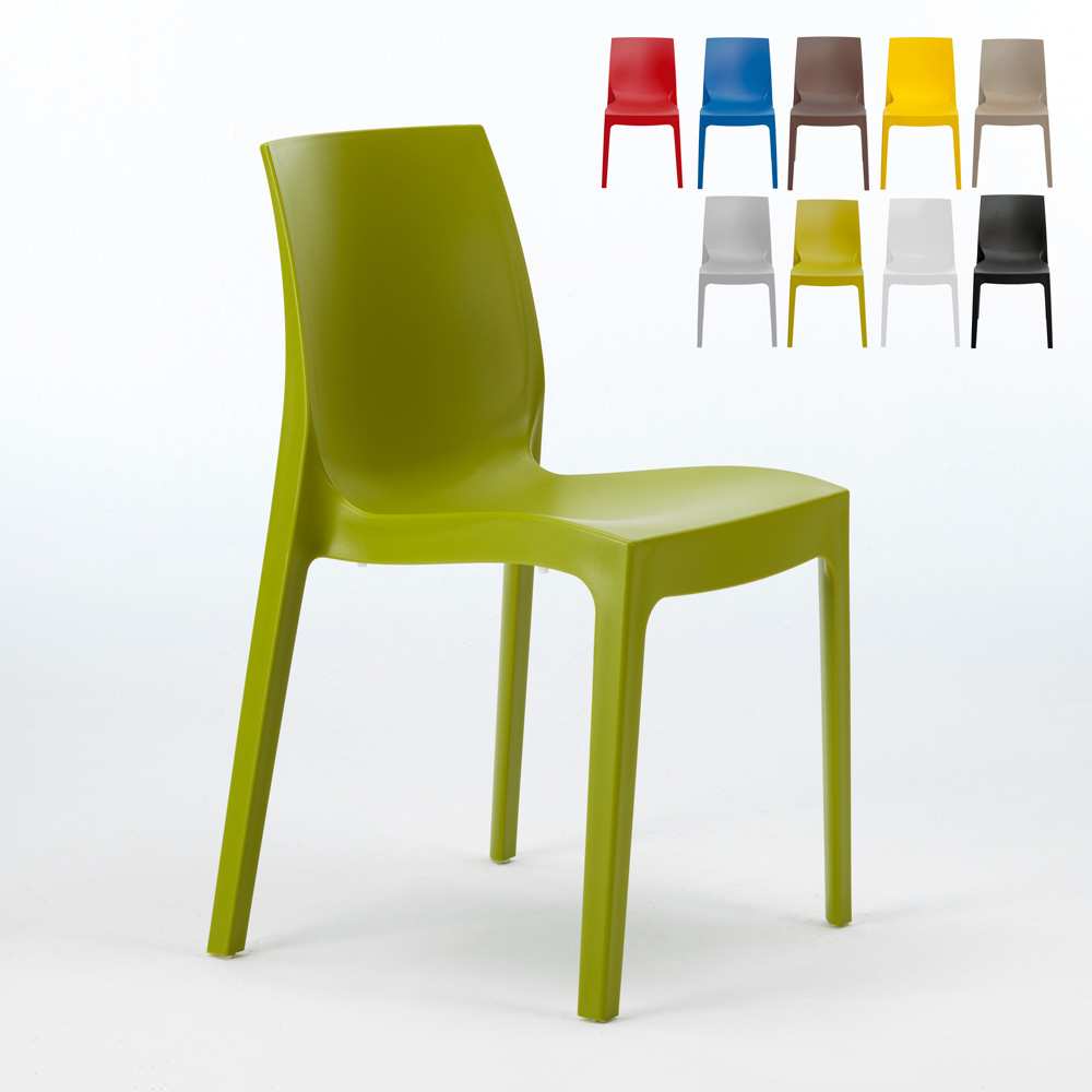 22 Silla de cocina Apilable de Polipropileno Rome Grand Soleil