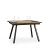 Mesa de comedor cocina extensible 90 x 120 - 180 cm madera Mirhi Oak Oferta