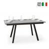 Mesa de comedor cocina extensible 90 x 160 - 220 cm blanco diseño Mirhi Long Venta