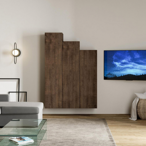 Mueble de pared salón vestíbulo mueble suspendido diseño moderno A31 Promoción